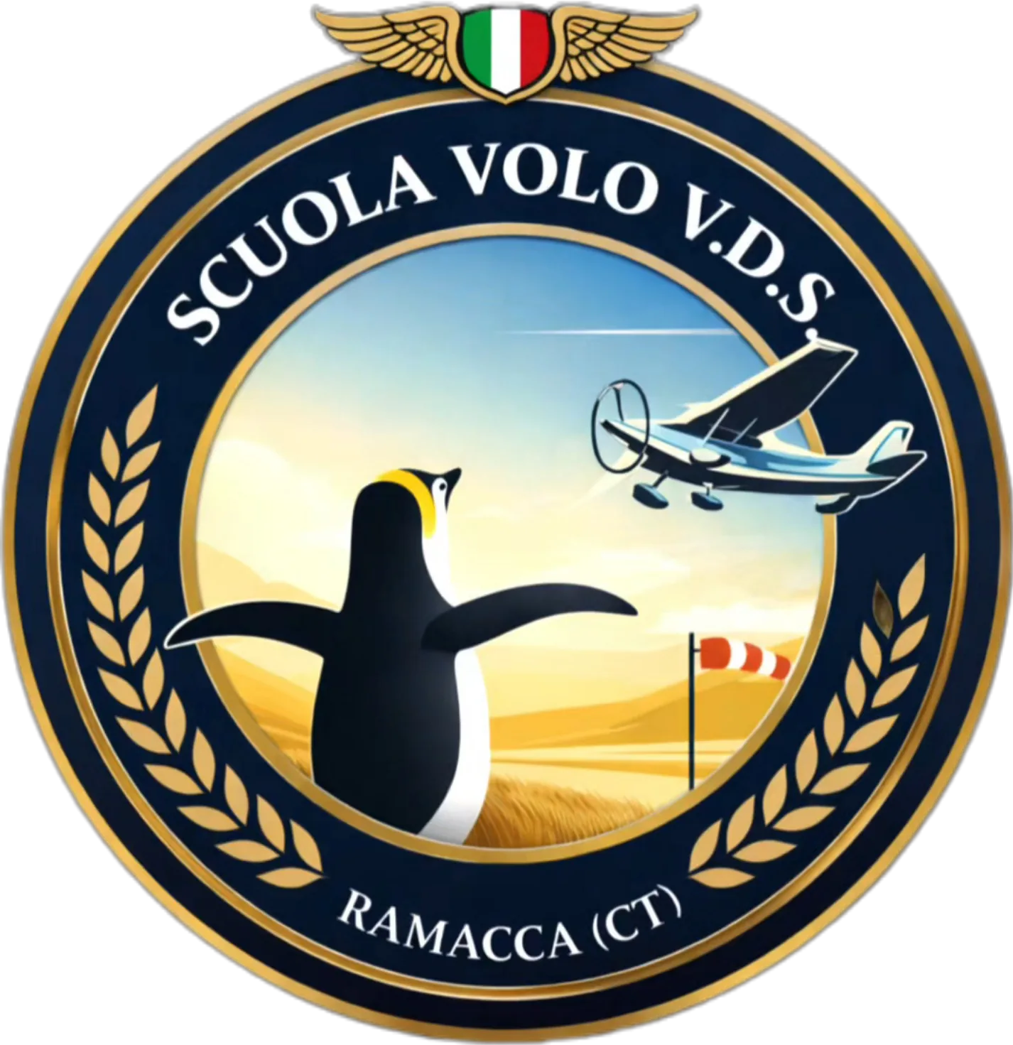 Logo Scuola Volo V.D.S. Ramacca