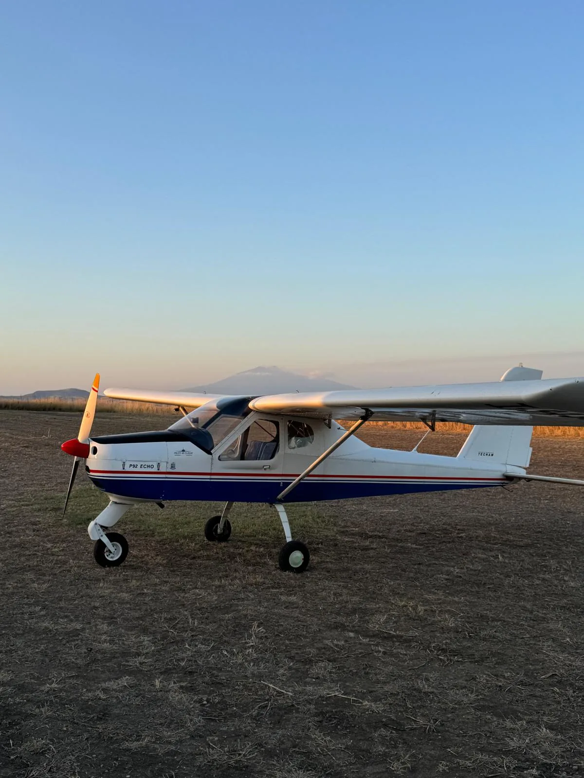 Tecnam P92 Echo 80 hp, immagine illustrativa